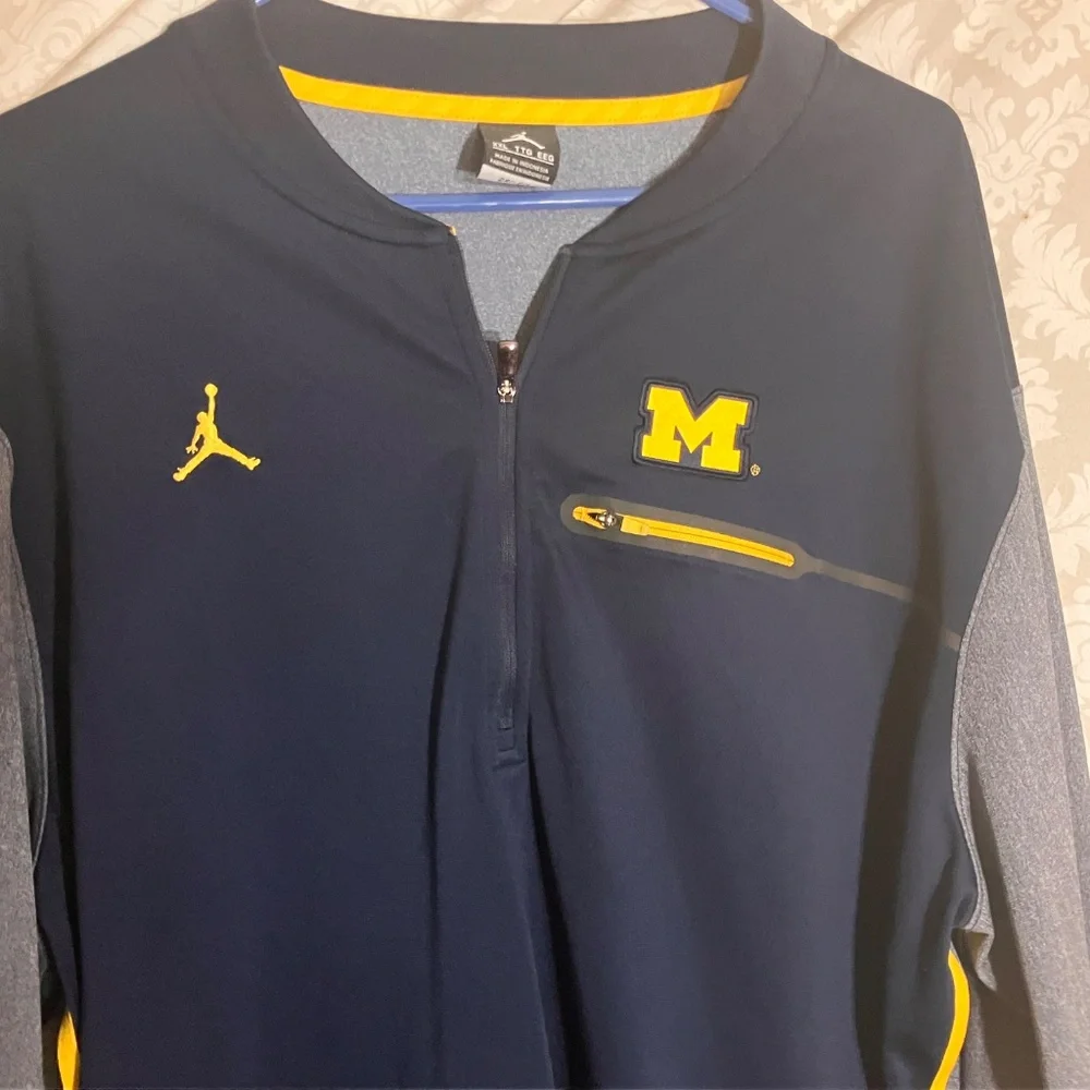 Jordan Michigan Half Zip Pullover XXL